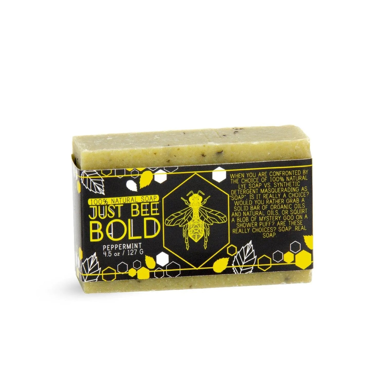 Just Bee Bold Soap - Peppermint