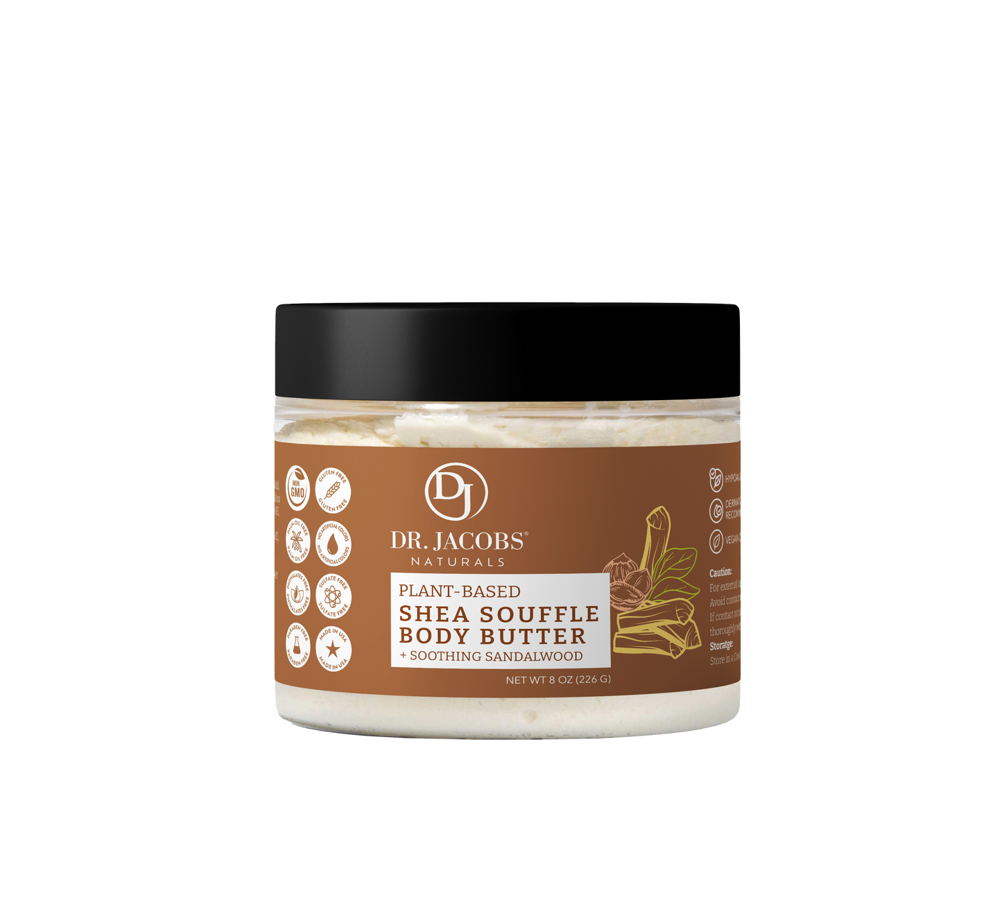 Shea Souffle Body Butter Sandalwood by Dr. Jacobs Naturals