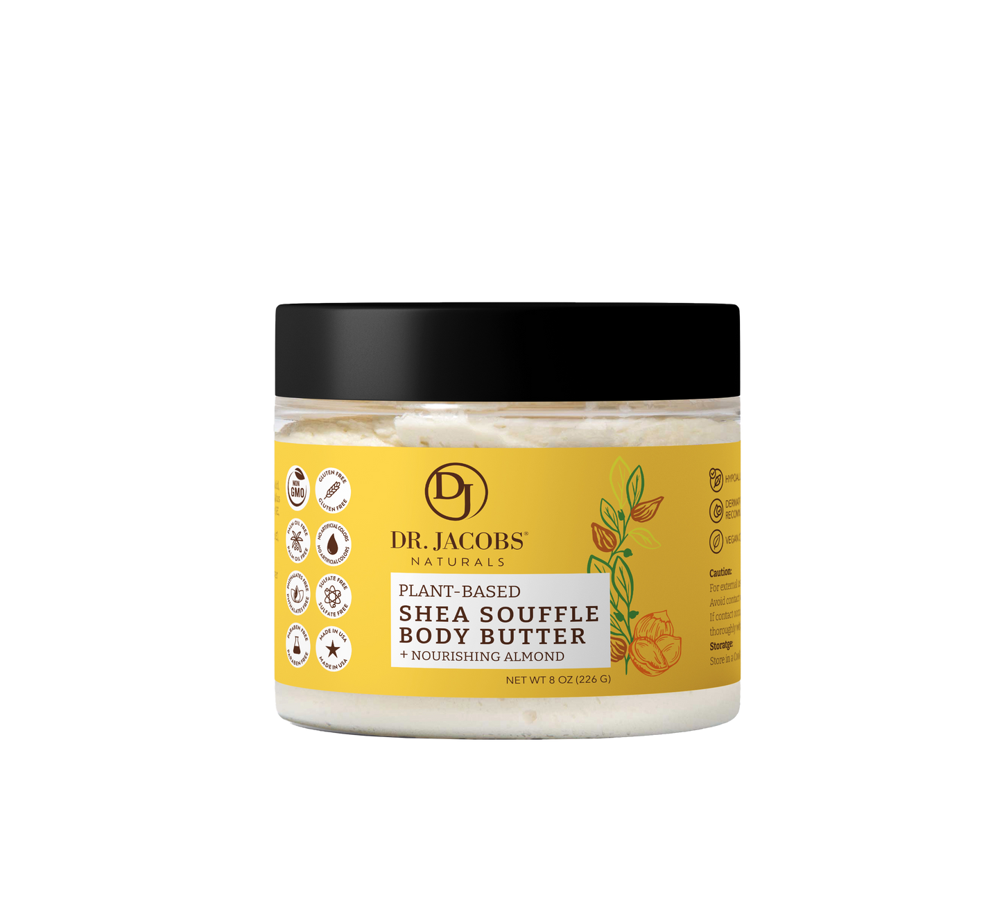 Shea Souffle Body Butter Almond by Dr. Jacobs Naturals