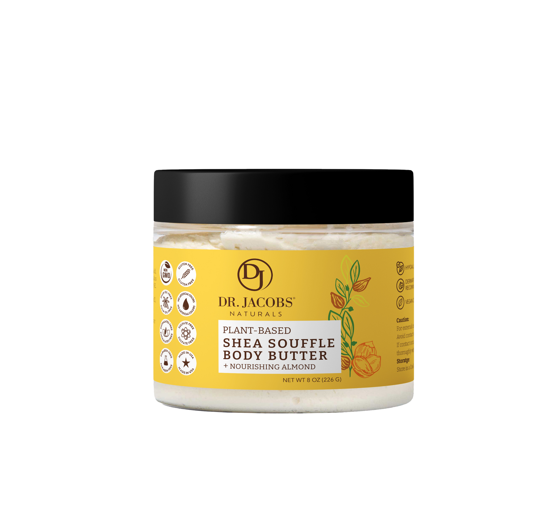 Shea Souffle Body Butter Almond by Dr. Jacobs Naturals