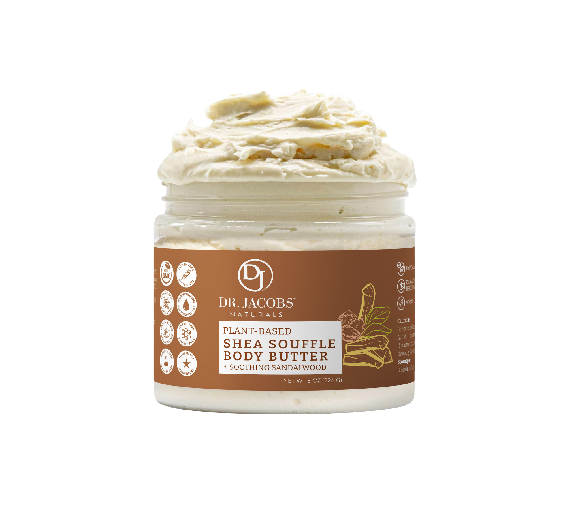 Shea Souffle Body Butter Sandalwood by Dr. Jacobs Naturals