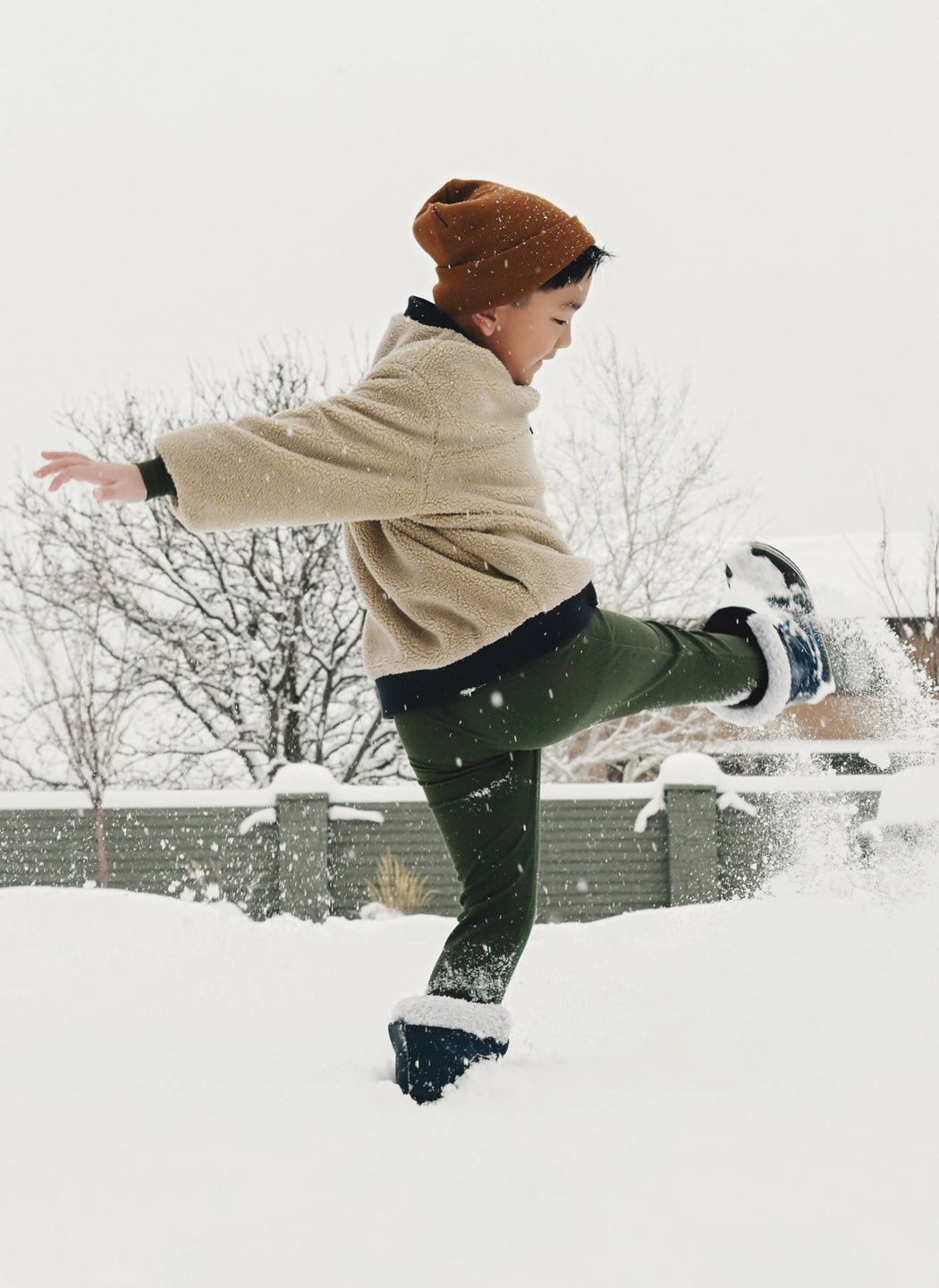 Children's Bamboo Waffle Knit Base Layer Pant - Last Chance