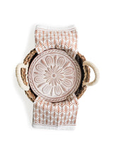 Bread Warmer & Basket Gift Set with Tea Towel - Vintage Flower