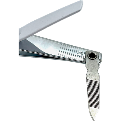 Dural White Toenail Clippers Small SE-102B 2oz