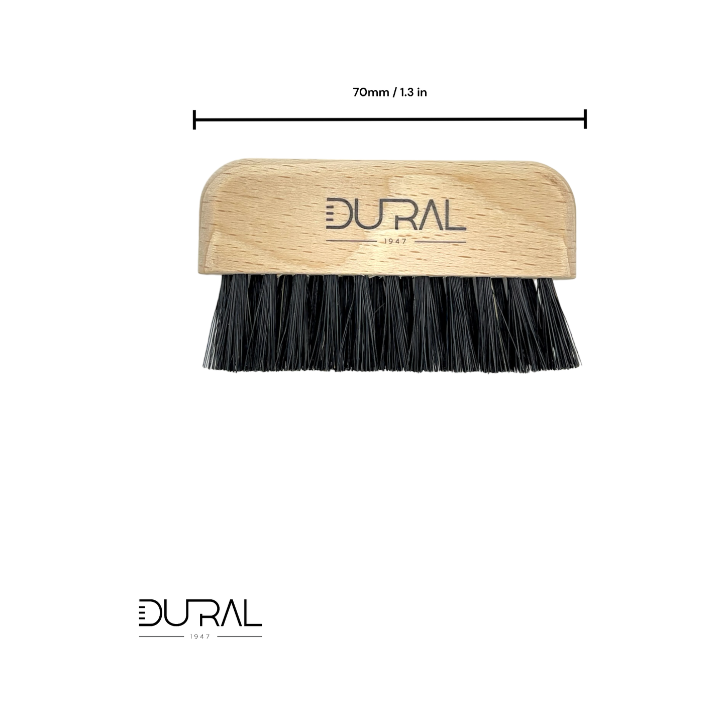 Dural Beech wood brush & comb cleaner with nylon bristles