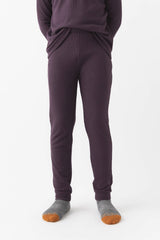 Children's Bamboo Waffle Knit Base Layer Pant - Last Chance