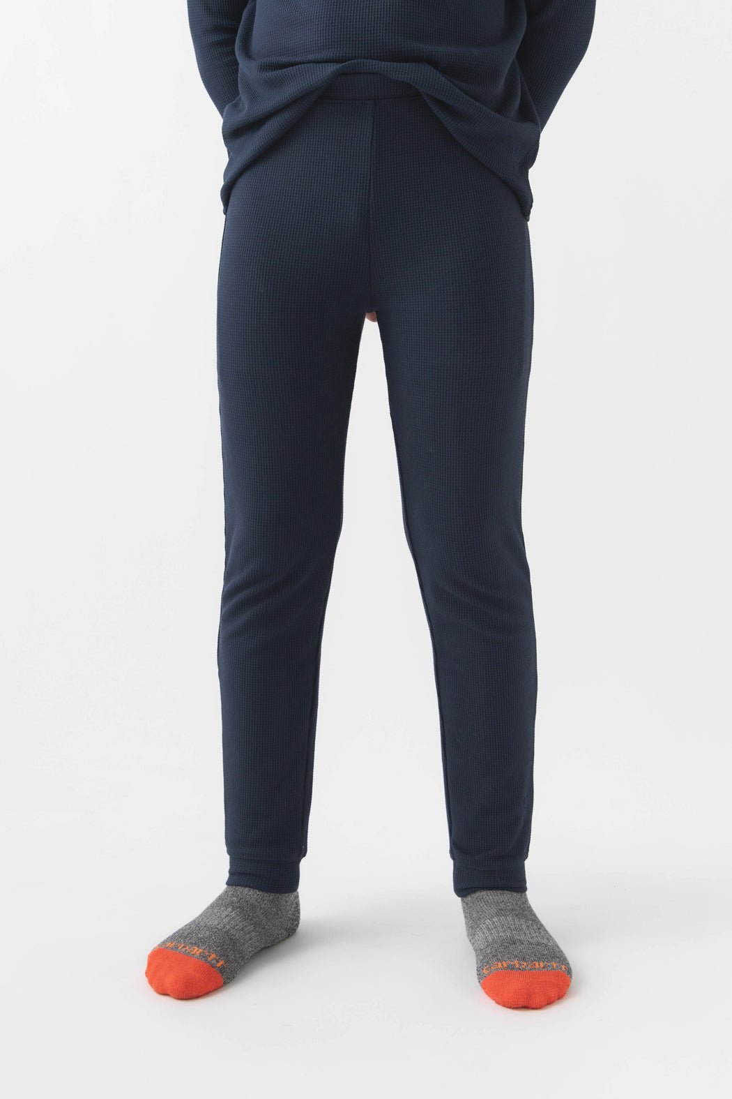 Children's Bamboo Waffle Knit Base Layer Pant - Last Chance