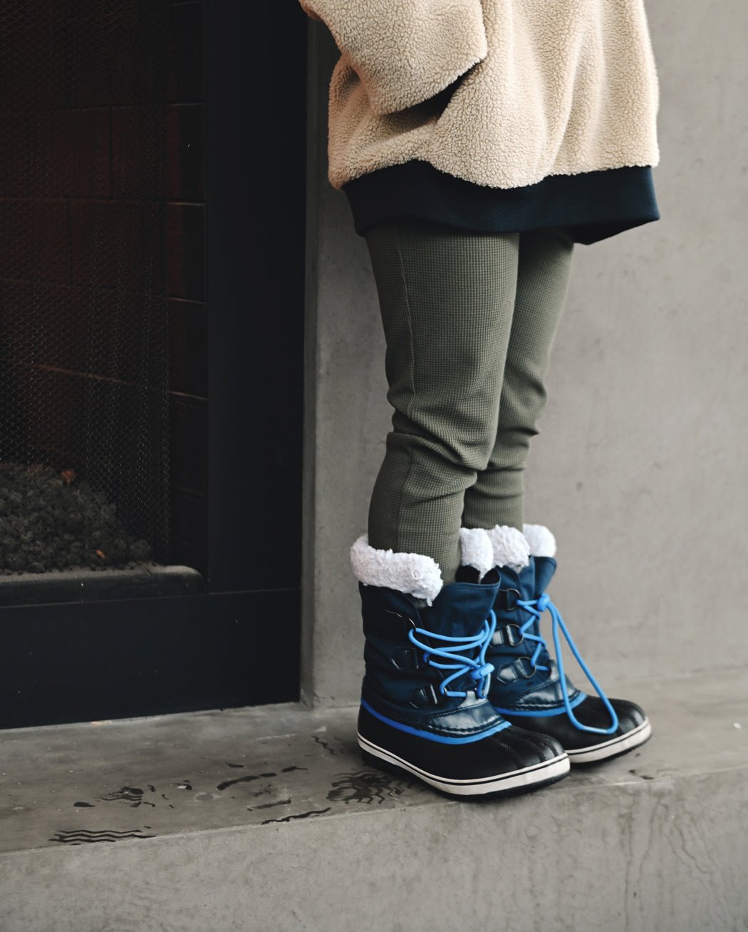 Children's Bamboo Waffle Knit Base Layer Pant - Last Chance