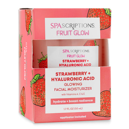 Fruit Glow Strawberry + Hyaluronic Acid Glowing Facial Moisturizer