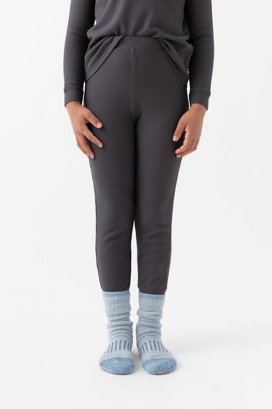Children's Bamboo Waffle Knit Base Layer Pant - Last Chance