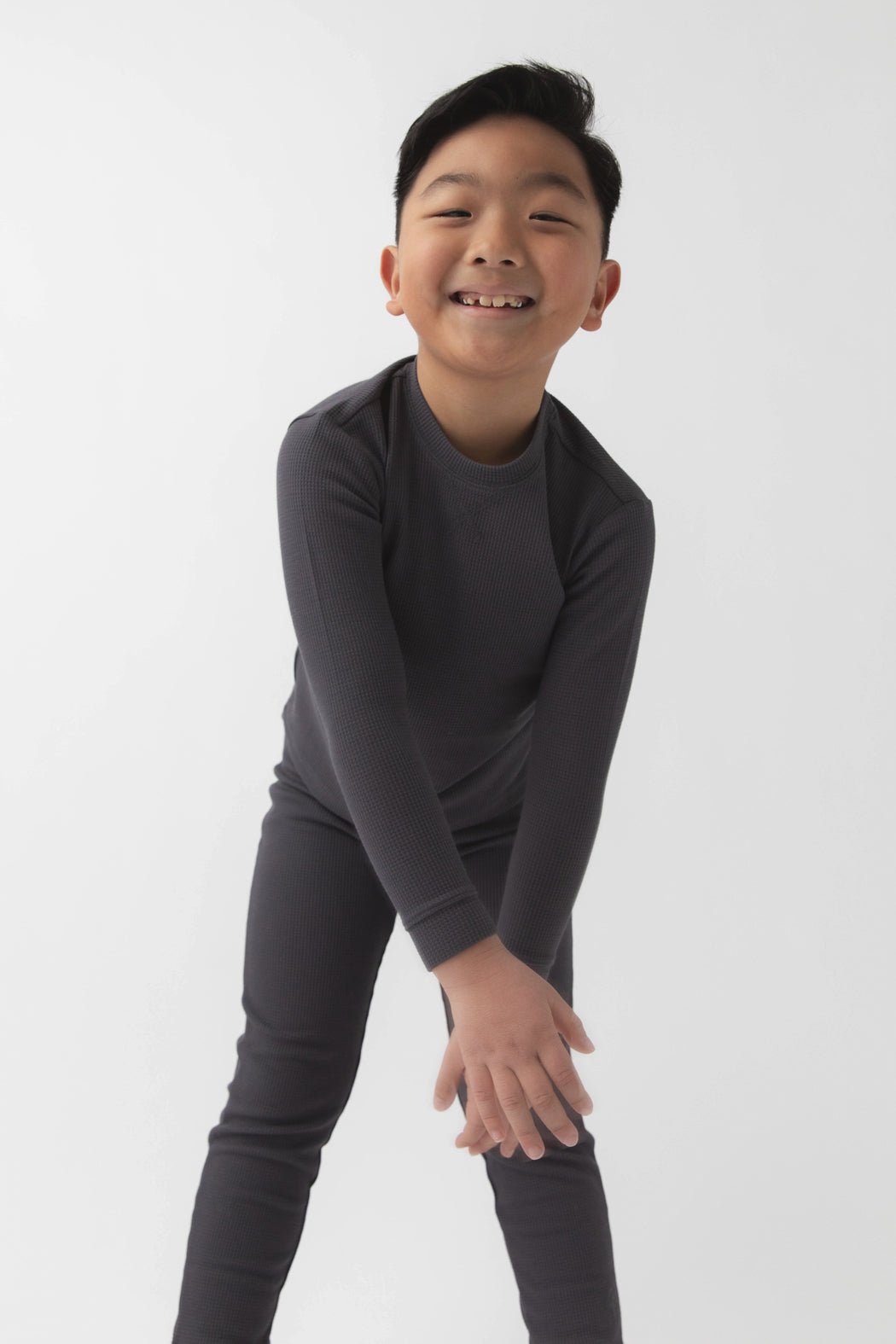 Children's Bamboo Waffle Knit Base Layer Set - Last Chance
