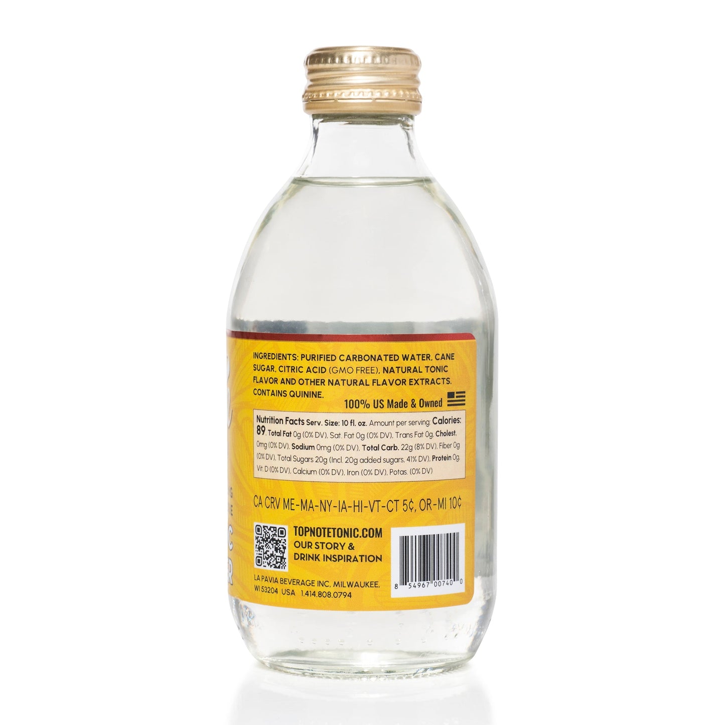 Classic Tonic Water by Top Note Tonic Store