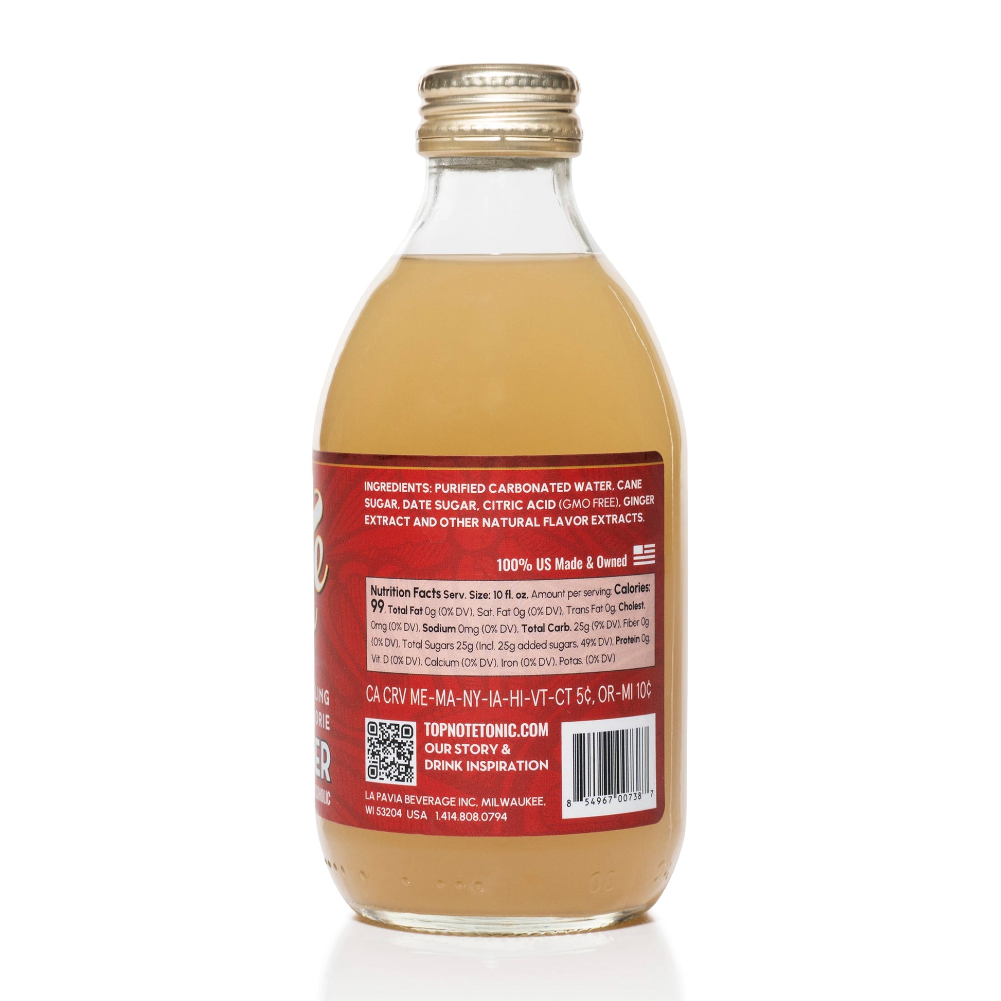 Ginger Beer by Top Note Tonic Store