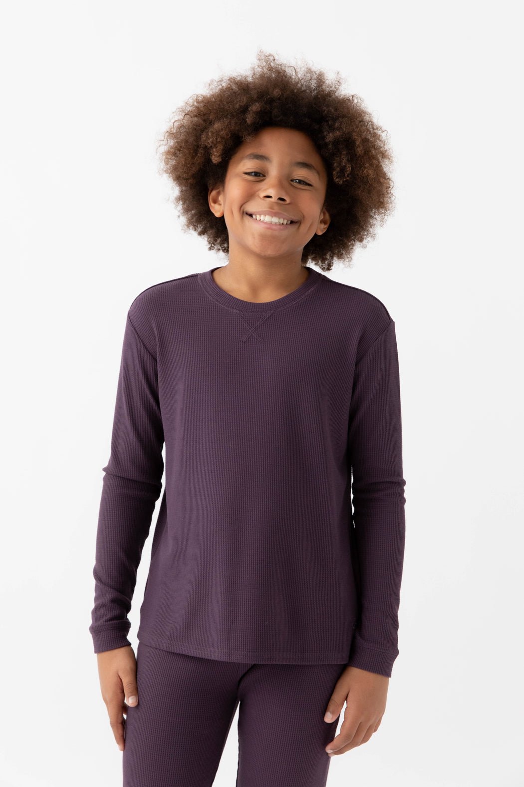 Children's Bamboo Waffle Knit Base Layer Set - Last Chance