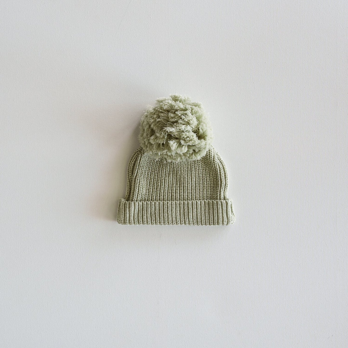 Organic Big Pompom Beanie