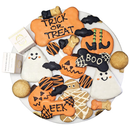 Halloween Themed Dog Treats Gift Box