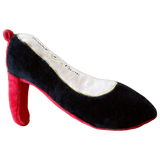 Red Heel Squeaky Dog Shoe Toy