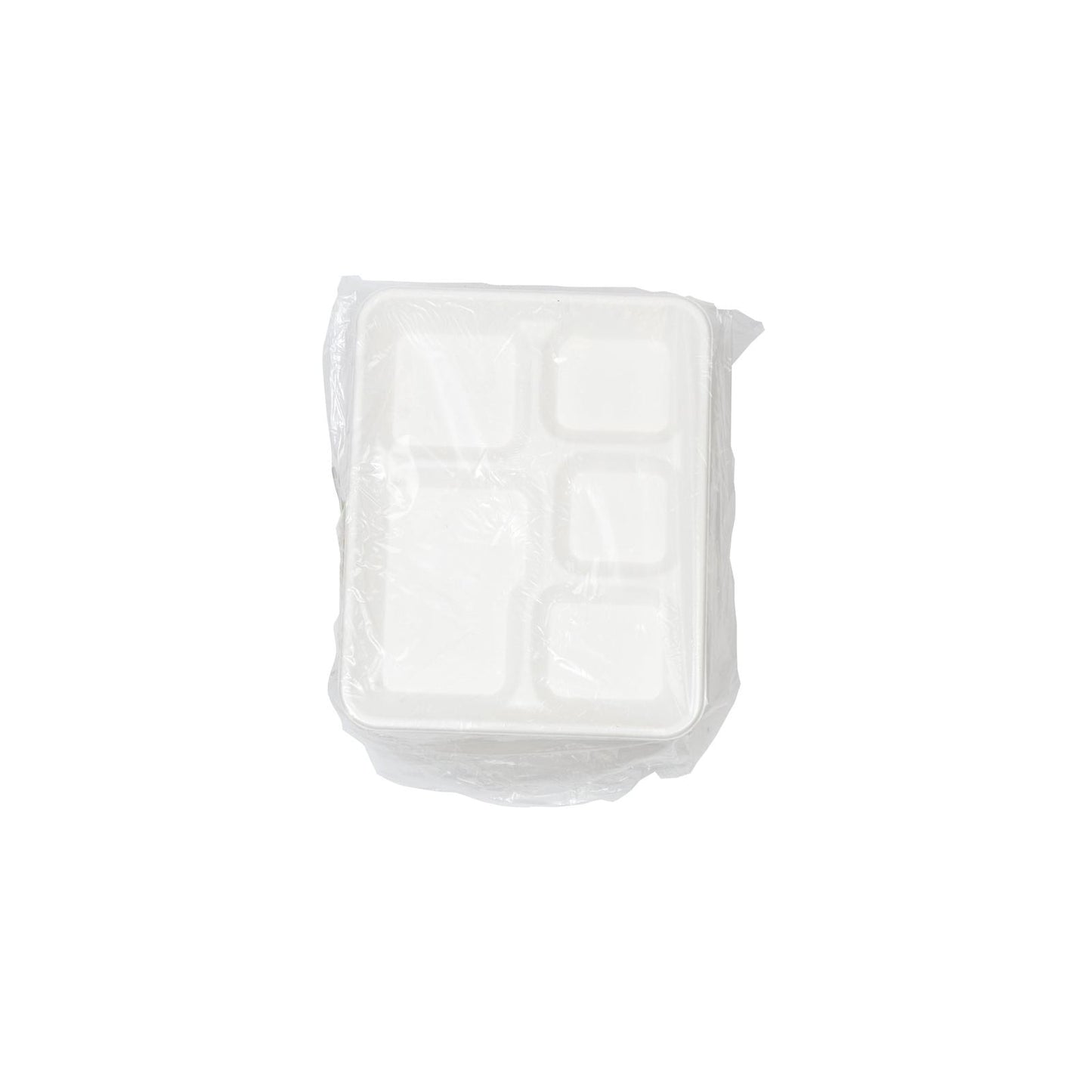 5-Compartment Tray Fiber, 500-Count Case