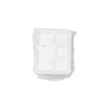 5-Compartment Tray Fiber, 500-Count Case