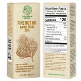 Siberian Pine Nut Oil with Cedar Resin – 100 ml for Immune Support & Digestive Health