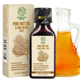 Siberian Pine Nut Oil with Cedar Resin – 100 ml for Immune Support & Digestive Health