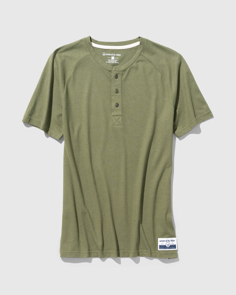 EcoKnit™ Short-Sleeve Henley by United By Blue