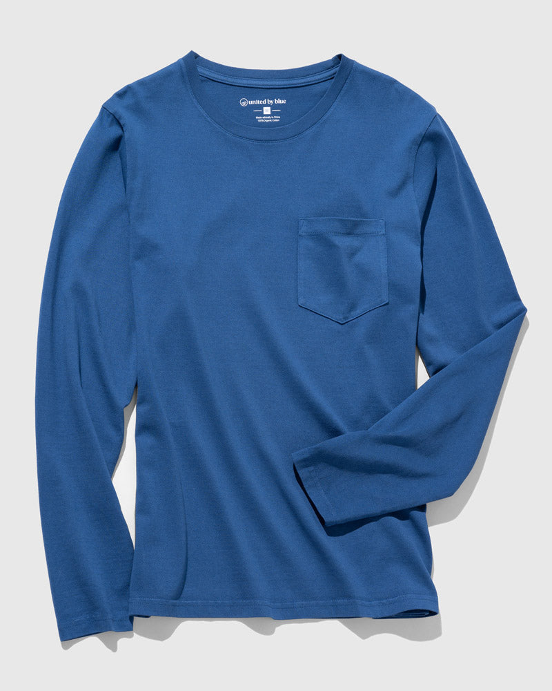 Organic Long-Sleeve Pocket Tee by United By Blue