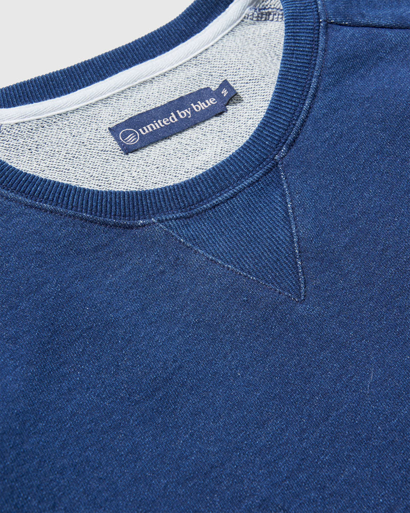 Organic Indigo Throwback Sweatshirt by United By Blue