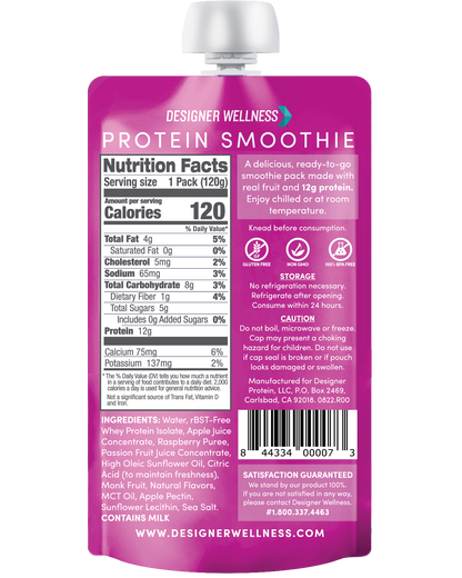 Protein Smoothie - Raspberry Passionfruit 12 pack