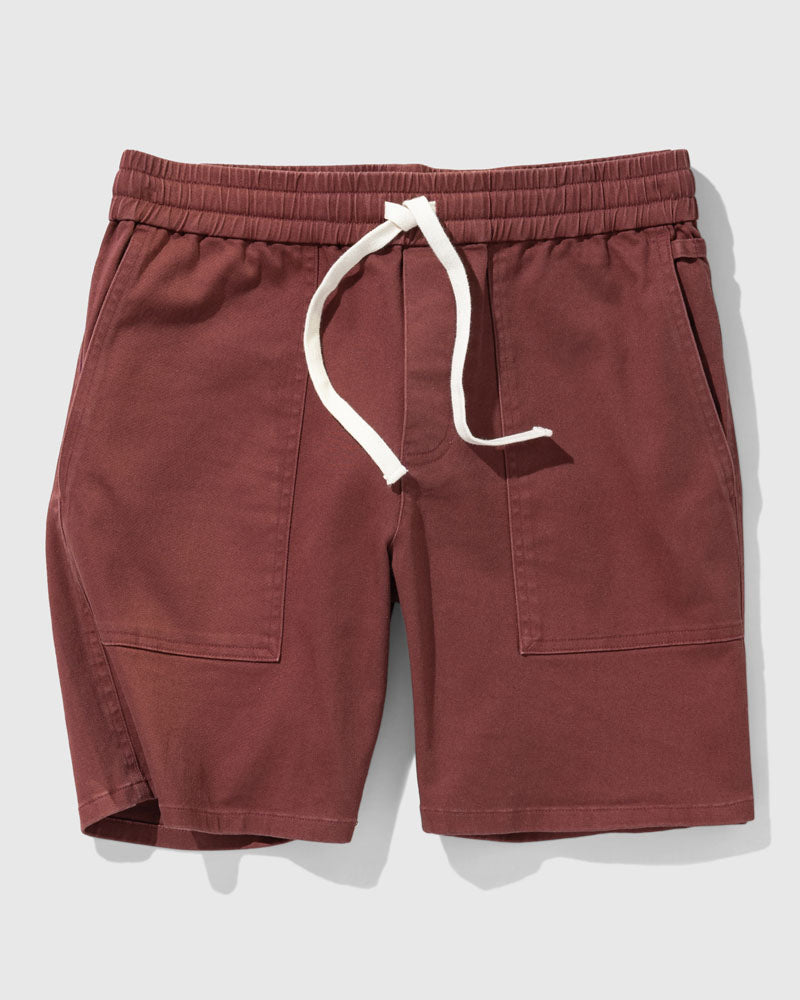 Organic Twill Pull-On Short - 7" by United By Blue