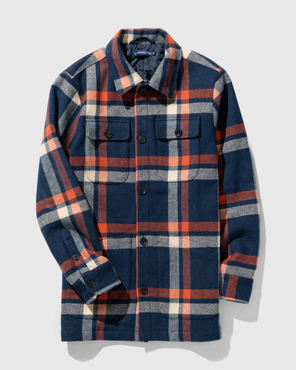 Recycled Plaid Coat by United By Blue