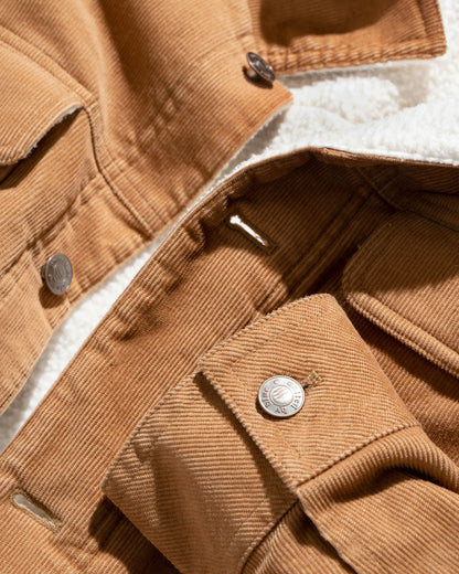 Organic Corduroy Aviator Jacket by United By Blue