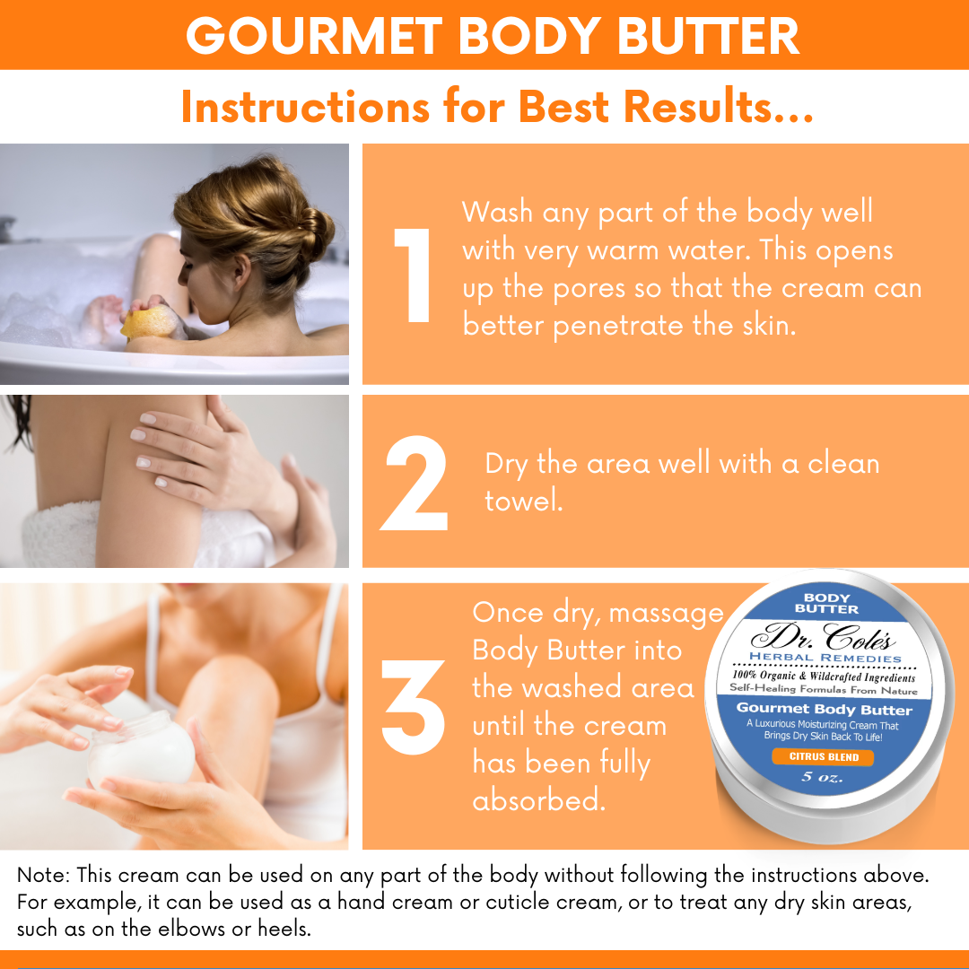 41 - Dr. Cole's Gourmet Body Butter - CITRUS BLEND