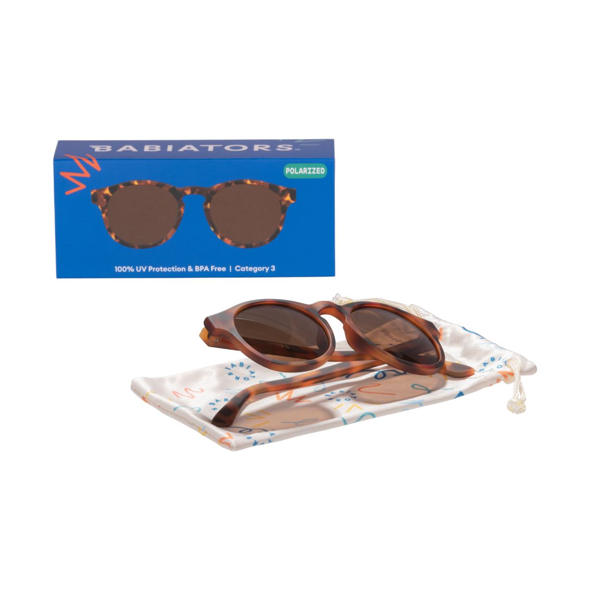 Totally Tortoise Keyhole | Amber Polarized Lens