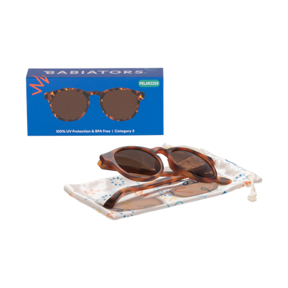 Totally Tortoise Keyhole | Amber Polarized Lens