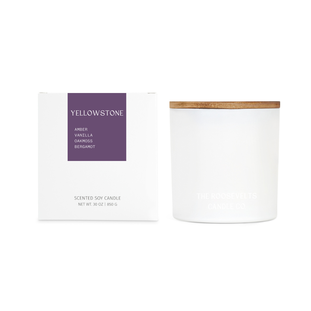 Yellowstone 3 Wick Candle