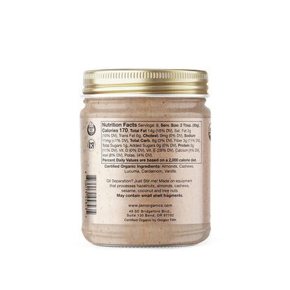 Naked Cashew Cardamom Almond Butter - Medium