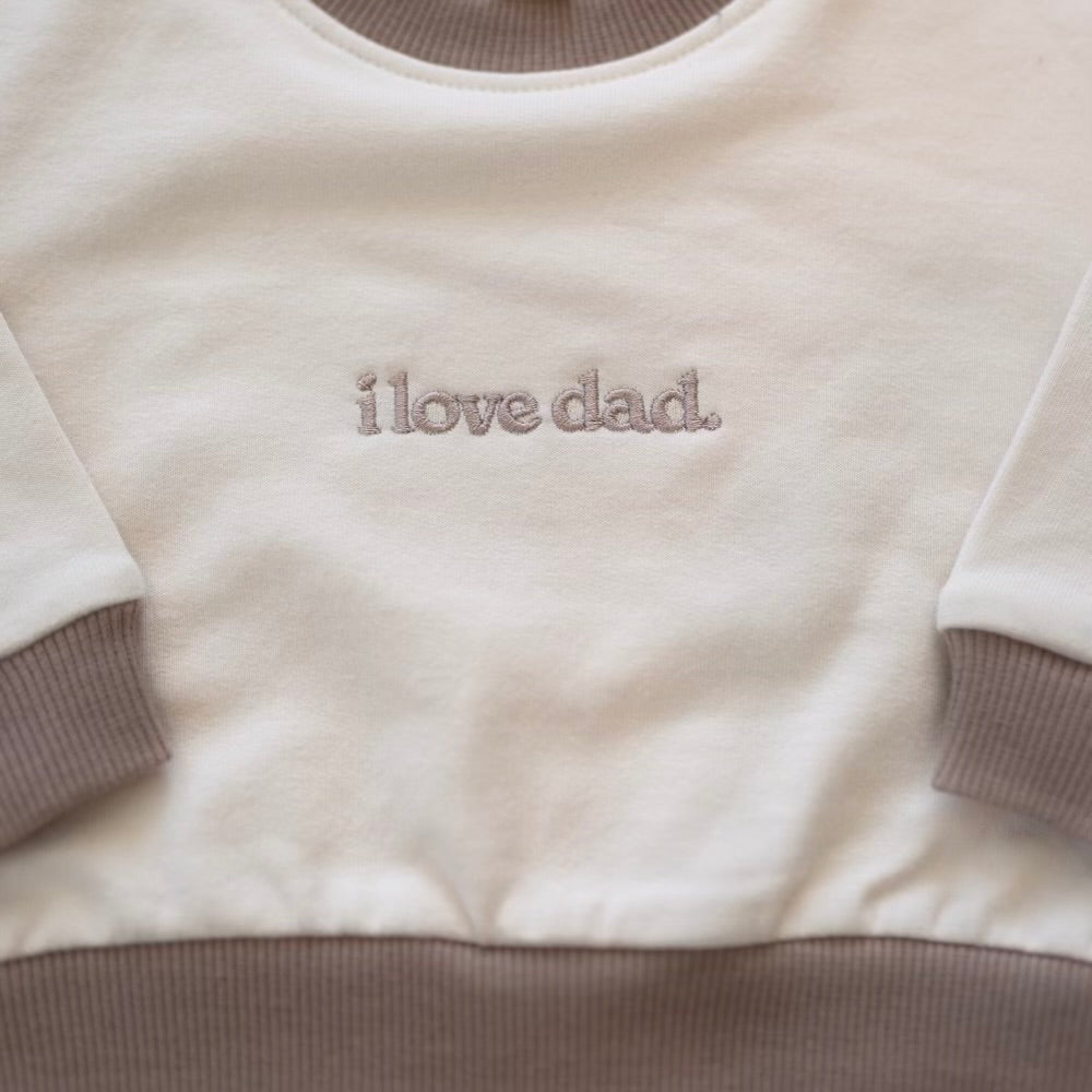 I Love Mom / I Love Dad Crewneck