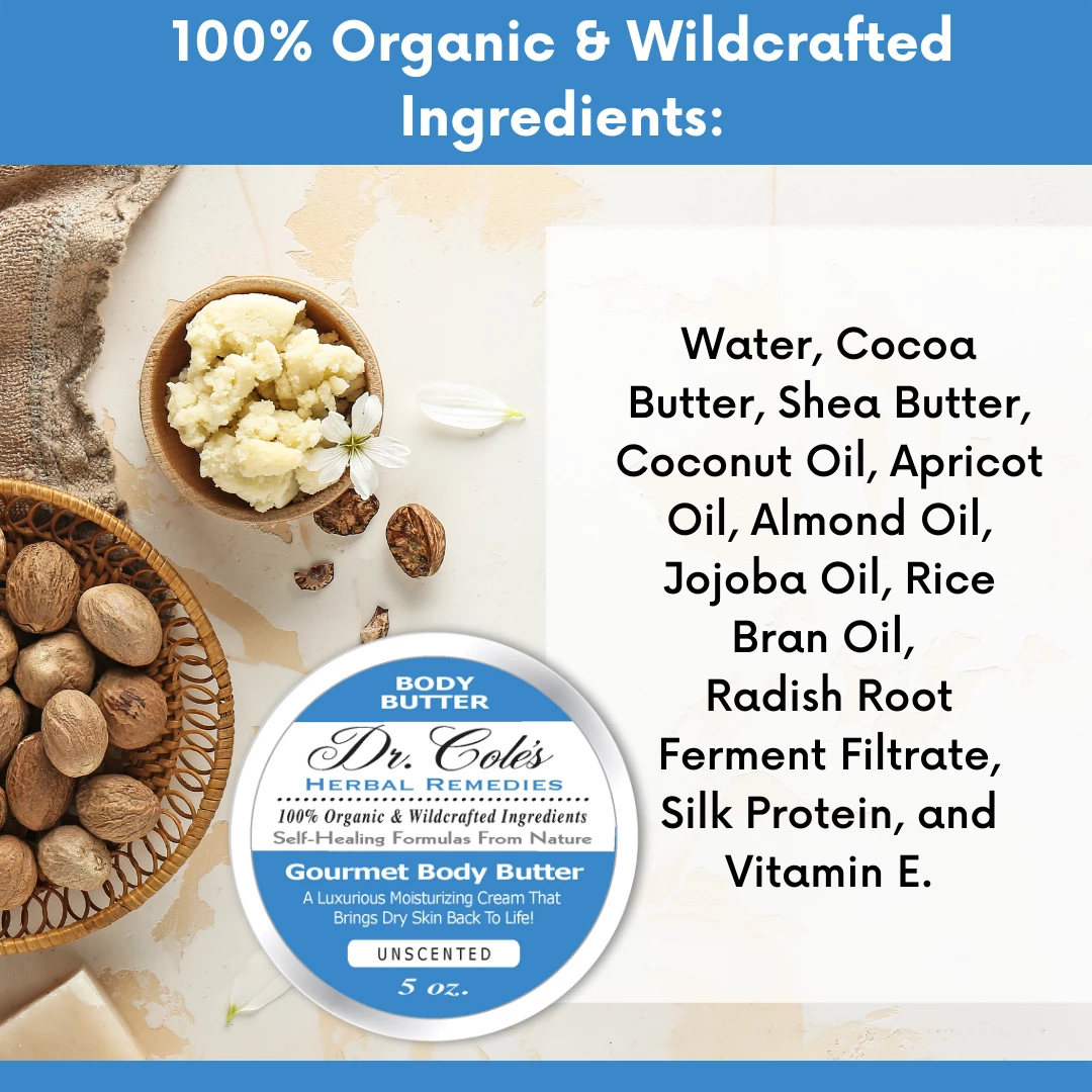 33 - Dr. Cole's Gourmet Body Butter - Unscented