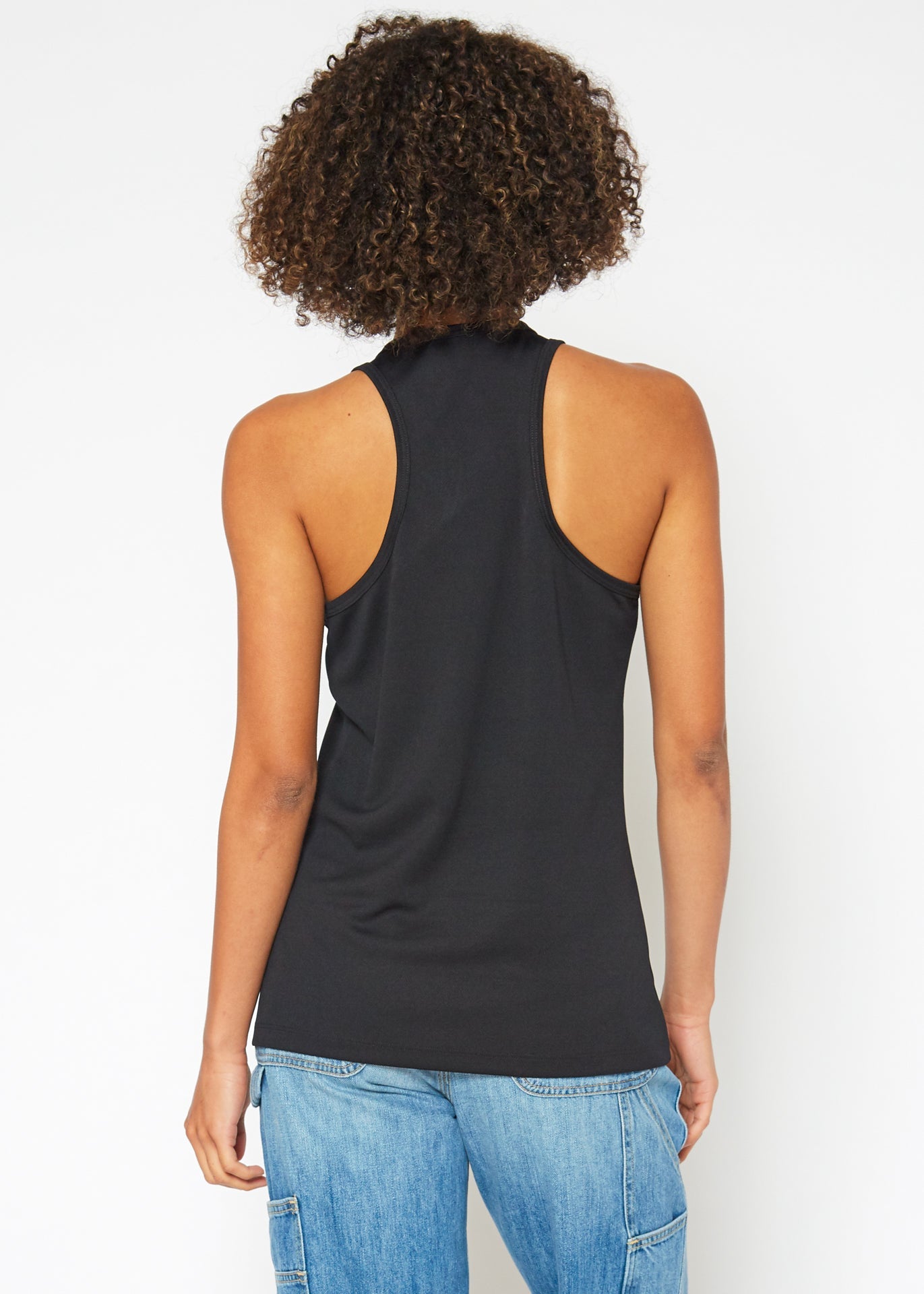 Women's Eco Friendly Reolite Tech Tank Top in Black by Shop at Konus