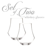 Berkware Tulip Shaped Lowball Whisky Glasses