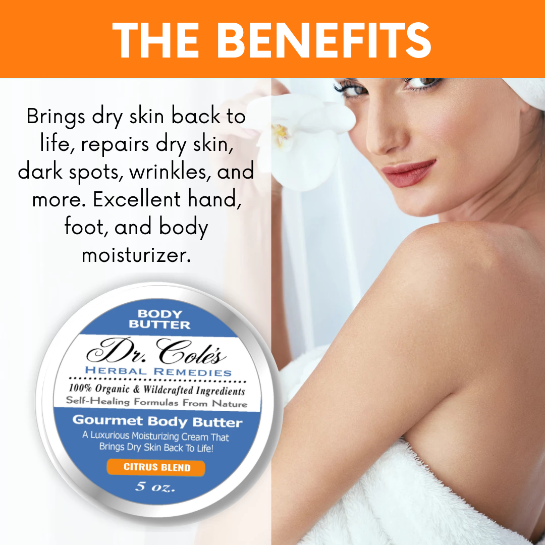 41 - Dr. Cole's Gourmet Body Butter - CITRUS BLEND