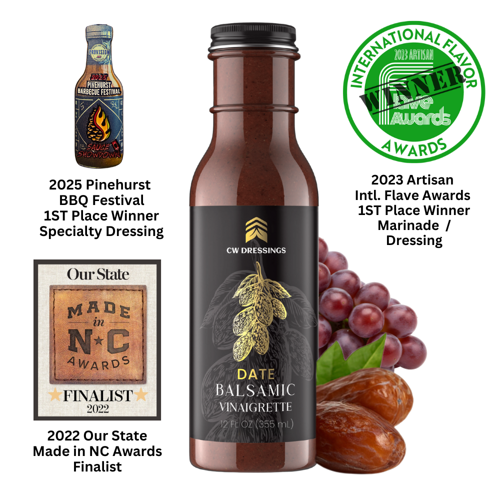 DATE BALSAMIC VINAIGRETTE MARINADE & DRESSING by CW Dressings™