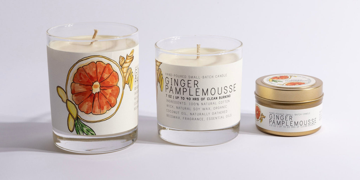 Ginger Pamplemousse - Just Bee Candles