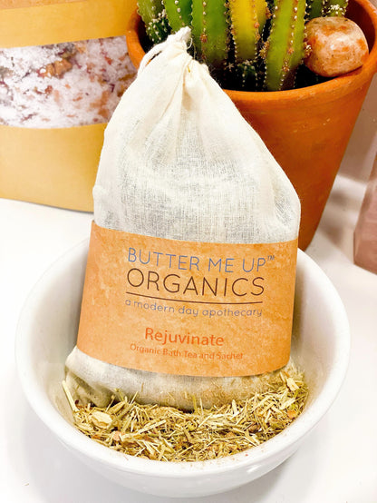 Organic Rejuvenating Bath Tea or Sachet