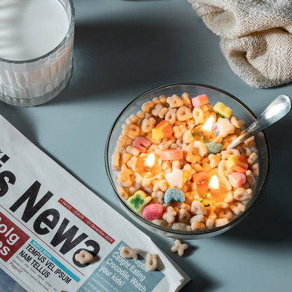 Lucky Charms Candle Cereal Bowl Ellen Shop