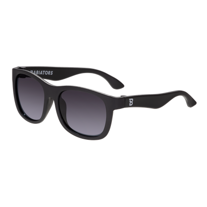 Jet Black Navigator | Smoke Polarized Lens