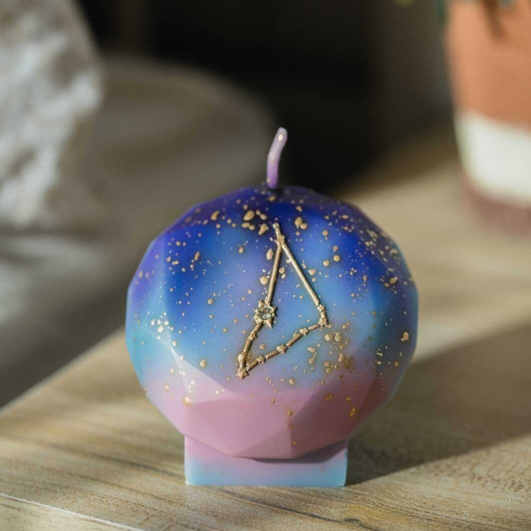 Prismatic Constellation Candle