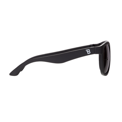 Jet Black Navigator | Smoke Polarized Lens