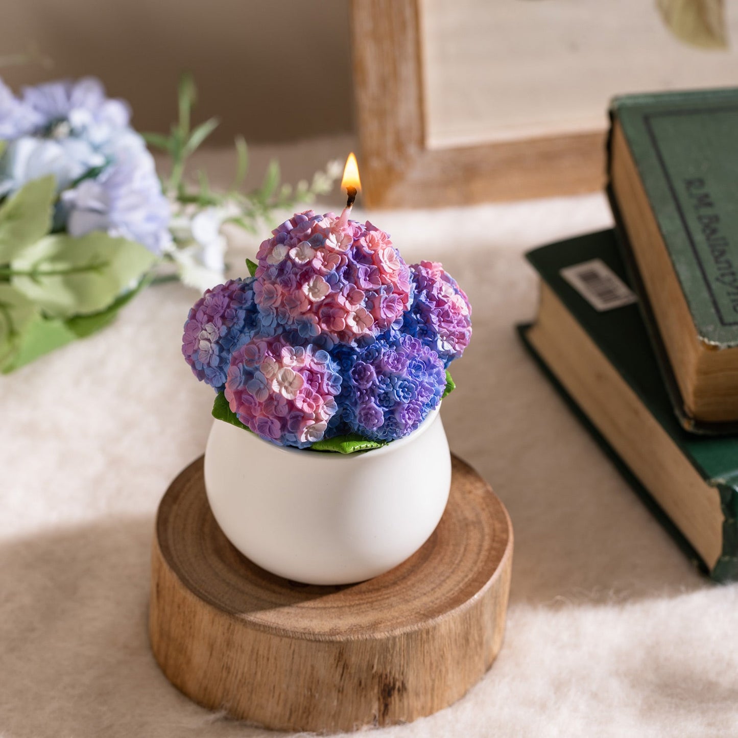 Hydrangea Candle